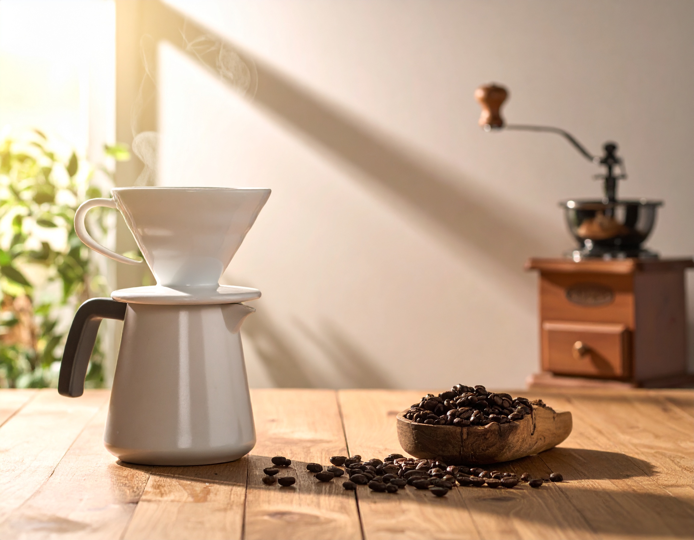 Ceramic Pour-Over Coffee Set